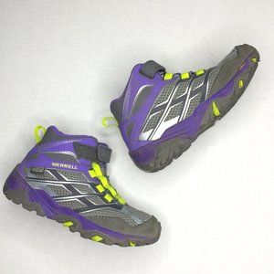 Merrell boy's 11M waterproof hiking boots.